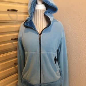 Mountain Hardwear blue fleece (super soft)